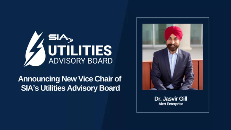 Jasvir Gill, Alert Enterprise - SIA Utilities Advisory Board Vice Chair